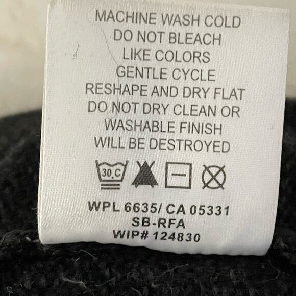 Woolrich Onyx Heather Gray 100% Wool Zip Up Sweater Grandpacore Men’s Size Large - Picture 16 of 16